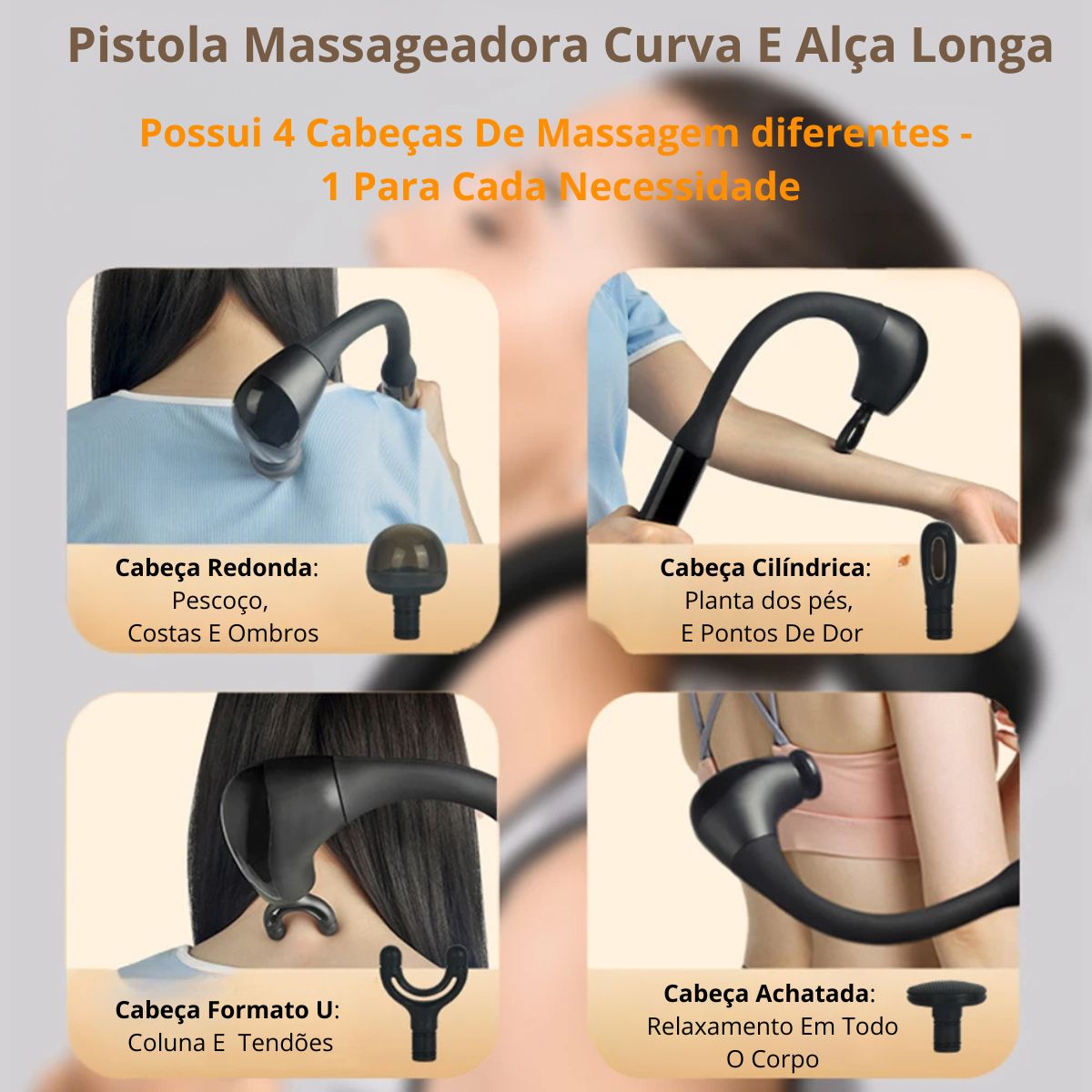 pistola massageadora